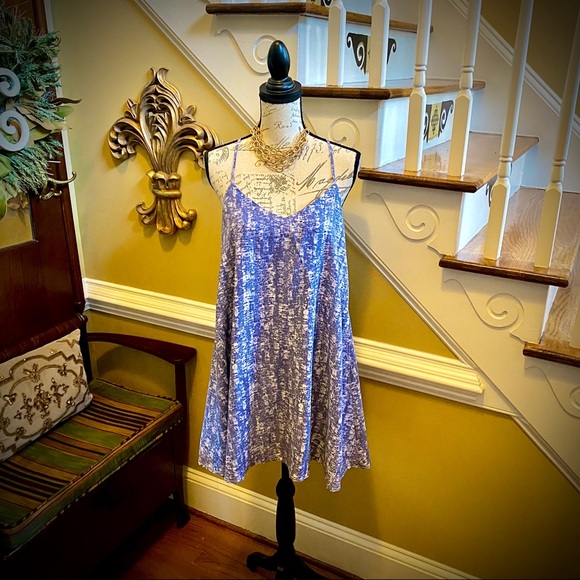 Love Riche Dresses & Skirts - Loveriche linen purple speckled sundress